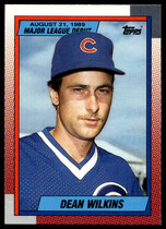 1990 Topps Debut 89 #143 Dean Wilkins