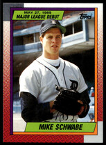 1990 Topps Debut 89 #111 Mike Schwabe