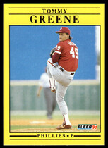1991 Fleer Update #U-108 Tommy Greene