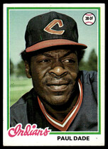 1978 Topps Base Set #662 Paul Dade