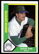 1990 CMC Base Set #672 Jackson Todd