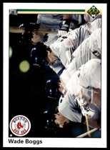 1990 Upper Deck Base Set #555 Wade Boggs