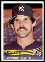 1984 Donruss Base Set #591 George Frazier