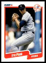 1990 Fleer Base Set #452 Eric Plunk