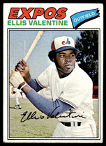 1977 Topps Base Set #52 Ellis Valentine