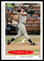 1991 Classic Classic/Best #279 J.T. Snow
