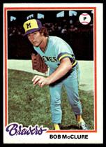 1978 Topps Base Set #243 Bob McClure