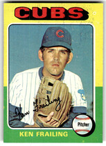 1975 Topps Base Set #436 Ken Frailing