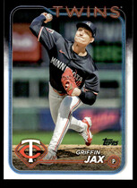 2024 Topps Update #US43 Griffin Jax