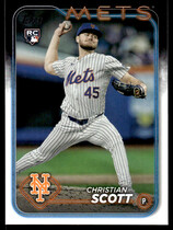 2024 Topps Update #US218 Christian Scott