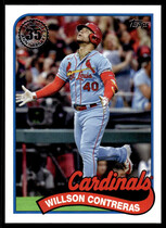 2024 Topps Update 1989 Topps #89US-8 Willson Contreras