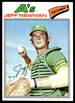 1977 Topps Base Set #204 Jeff Newman
