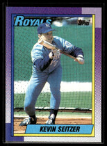 1990 Topps Base Set #435 Kevin Seitzer