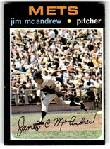 1971 Topps Base Set #428 Jim McAndrew