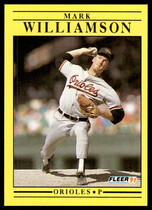 1991 Fleer Base Set #495 Mark Williamson