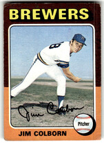 1975 Topps Base Set #305 Jim Colborn