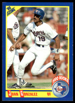 1990 Score Base Set #637 Juan Gonzalez