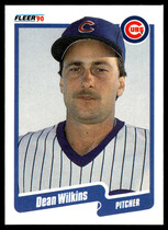 1990 Fleer Base Set #47 Dean Wilkins