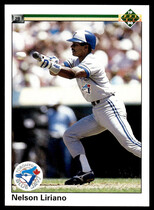 1990 Upper Deck Base Set #134 Nelson Liriano