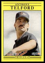 1991 Fleer Base Set #493 Anthony Telford