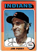 1975 Topps Base Set #263 Jim Perry