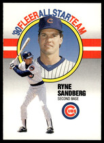 1990 Fleer All Stars #9 Ryne Sandberg