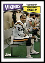 1987 Topps Base Set #202 Anthony Carter