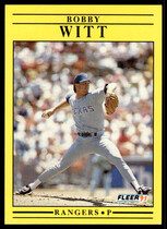 1991 Fleer Base Set #304 Bobby Witt