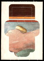 1984 Donruss Duke Snider Puzzle #34 Snider Puzzle