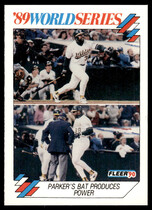 1990 Fleer World Series #9 Dave Parker