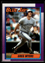 1990 Topps Base Set #438 Greg Myers