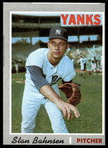 1970 Topps Base Set #568 Stan Bahnsen
