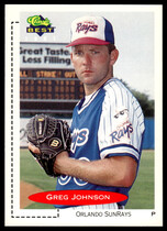 1991 Classic Classic/Best #105 Greg Johnson