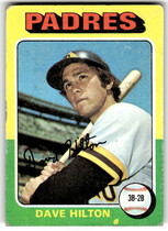 1975 Topps Base Set #509 Dave Hilton