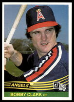 1984 Donruss Base Set #524 Bobby Clark