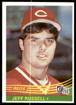 1984 Donruss Base Set #569 Jeff Russell