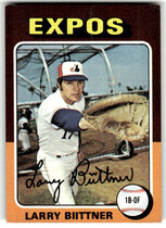 1975 Topps Base Set #543 Larry Biittner