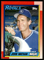 1990 Topps Base Set #789 John Wathan