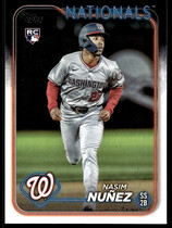 2024 Topps Update #US267 Nasim Nunez