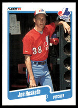 1990 Fleer Base Set #349 Joe Hesketh