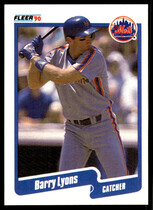 1990 Fleer Base Set #209 Barry Lyons