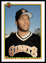 1990 Bowman Base Set #242 Steve Hosey