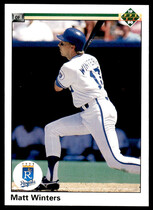 1990 Upper Deck Base Set #524 Matt Winters