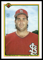 1990 Bowman Base Set #189 Howard Hilton