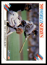 1990 Fleer World Series #3 Terry Steinbach