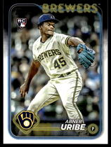 2024 Topps Base Set #310 Abner Uribe