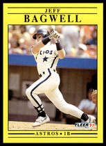 1991 Fleer Update #U-87 Jeff Bagwell