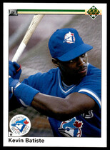 1990 Upper Deck Base Set #115 Kevin Batiste