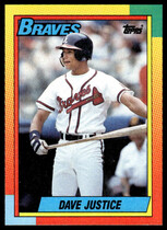 1990 Topps Traded #48T David Justice