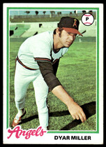 1978 Topps Base Set #239 Dyar Miller